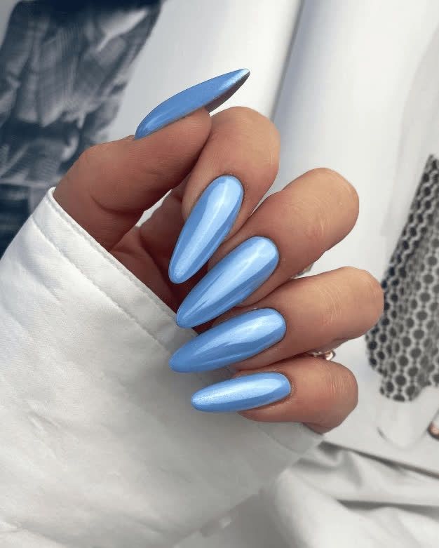 Blue Nail Design (13)